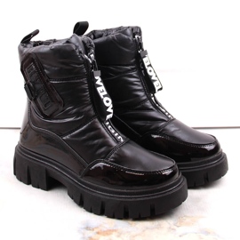 Botas de nieve con cremallera y aislamiento para mujer Filippo DBT4960 negras negro 2