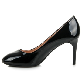 Danic Zapatos De Salón Lacados En Negro 3