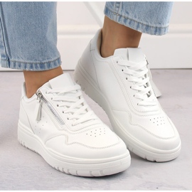 Zapatillas deportivas de mujer McBraun 23233 blancas blanco 4
