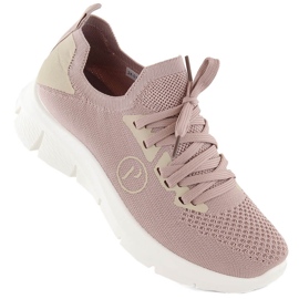 Deportivas mujer rosa Potocki BK01303 1