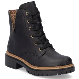 Botas aislantes para mujer, negras Rieker 72617-00 negro 14