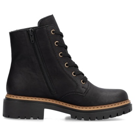 Botas aislantes para mujer, negras Rieker 72617-00 negro 15