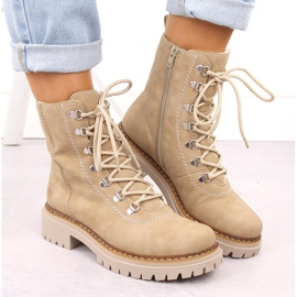 Botas aislantes de mujer, beige, Rieker 72643-60 15