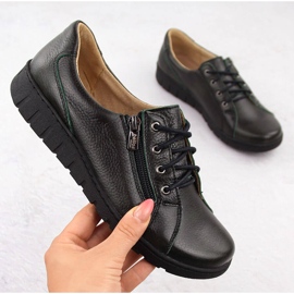 Zapatos cómodos mujer piel verde Helios 429.567 1 Zapatos cómodos mujer piel verde Helios 429.567 1