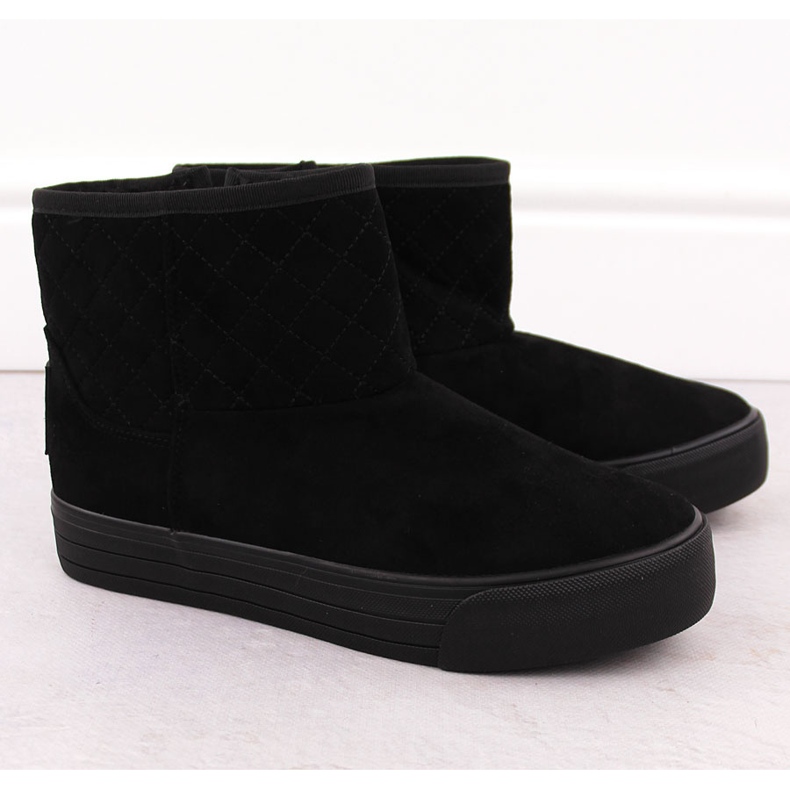 Botas de nieve para mujer, mukluk, negro Big Star OO274A522 2