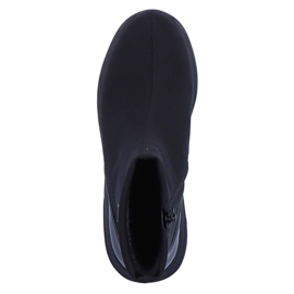 Botas cuña mujer impermeables negras Remonte D6677-03 negro 1