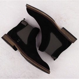 Botas Chelsea hombre piel negra Big Star OO174154 negro 4