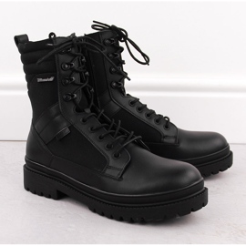 Botas de hombre piel impermeables negras Big Star OO174164 negro 1 Botas de hombre piel impermeables negras Big Star OO174164 negro 1