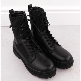 Botas de hombre piel impermeables negras Big Star OO174164 negro 2