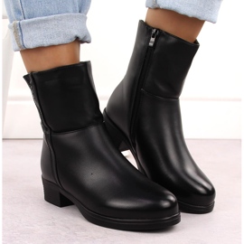 Botines aislantes negros para mujer Filo Donna Z24-39 4