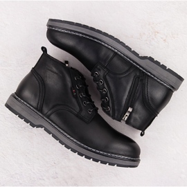 Botas de cuero con aislamiento para hombre, negras, T.Sokolski Z24-433 negro 3