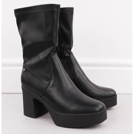 Botines de mujer de piel Goe MM2N4047 2