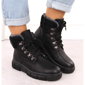 Botas negras aislantes de mujer, evento 7973 negro 6
