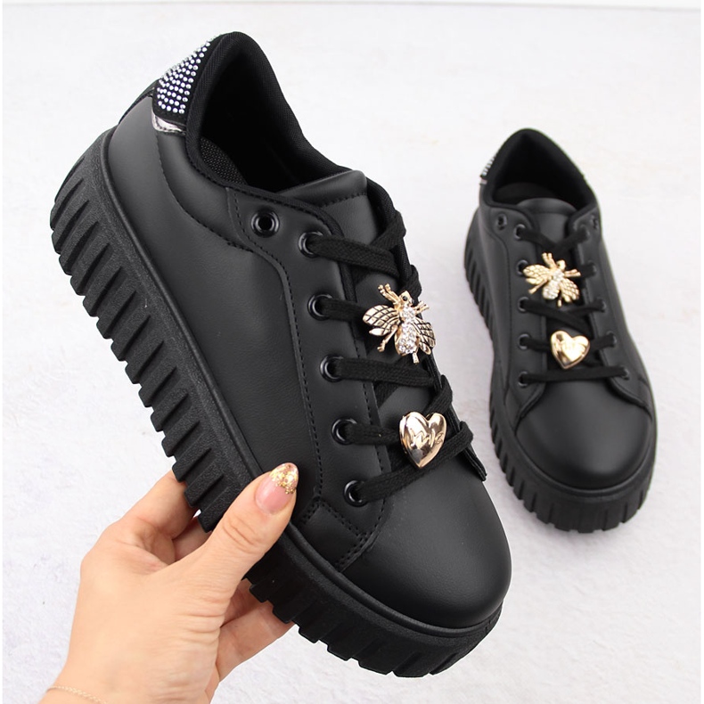 News Deportivas mujer plataforma color negro NOVEDAD 4756 1