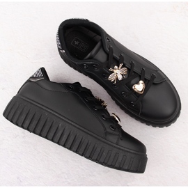 News Deportivas mujer plataforma color negro NOVEDAD 4756 3