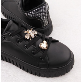 News Deportivas mujer plataforma color negro NOVEDAD 4756 4