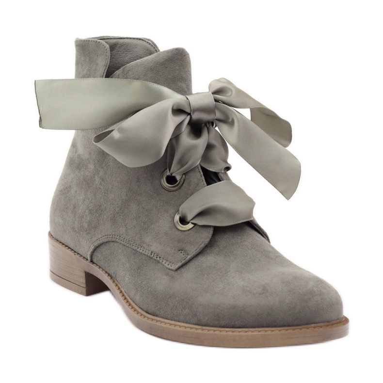 Botas mujer Sergio Leone 300 grises 1