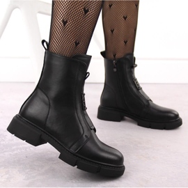 Botines negros de piel para mujer Filippo DBT6524 6