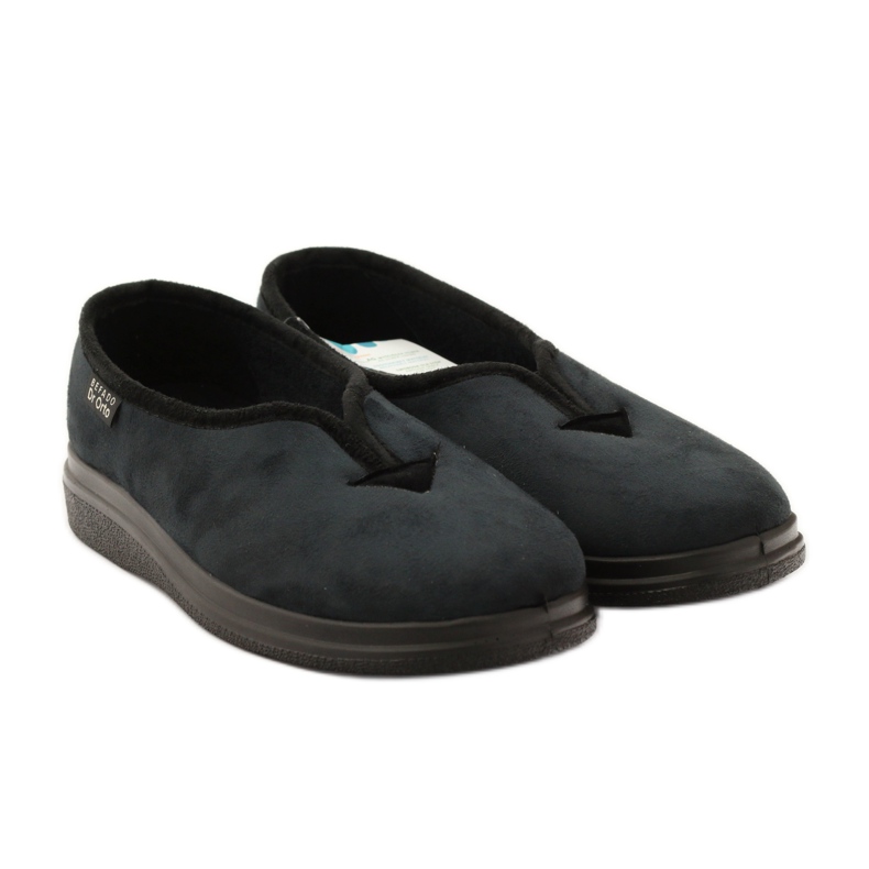 Befado zapatos mujer mocasines Dr.Orto zapatillas negro 4
