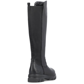 Botas aislantes de piel para mujer, negras Rieker Z9158-00 negro 8