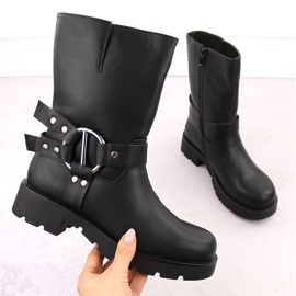 Botas aislantes para mujer, negras Potocki 54300 negro 1 Botas aislantes para mujer, negras Potocki 54300 negro 1