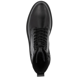 Botas de piel con aislamiento para hombre, negras, Rieker 30101-00 negro 8