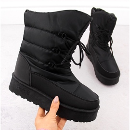Botas de nieve mujer plataforma negras Big Star OO274884 negro 1