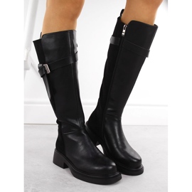 Botas de mujer Filippo DKZ6404 piel negra negro 4