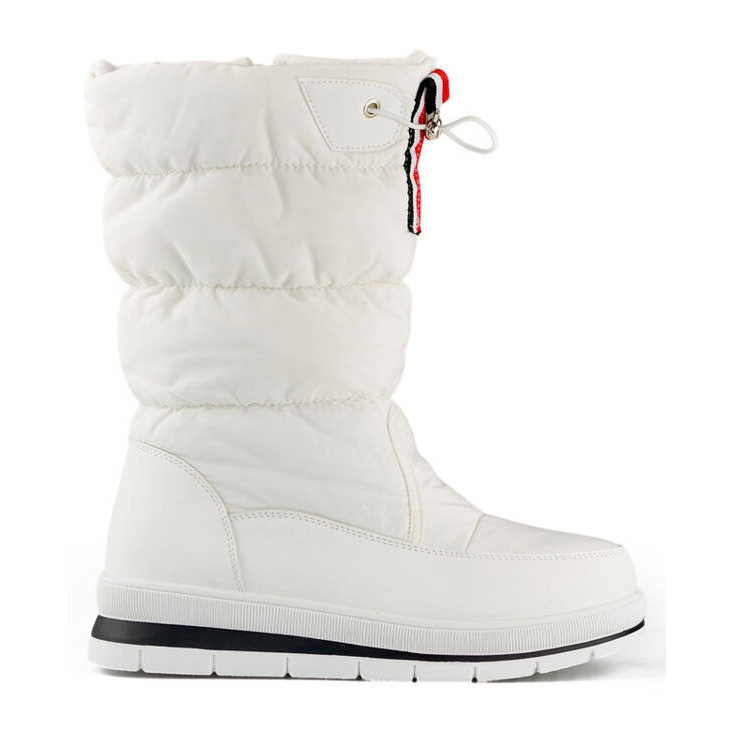Botas altas de nieve para mujer con puño, blanco 8302W 2