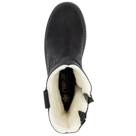 Botas aislantes para mujer con plataforma negra Rieker 74283-00 negro 1