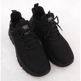 Deportivas hombre negras Big Star NN174467 negro 4