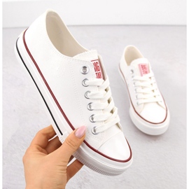 Zapatillas bajas de tela blancas Big Star NN274274 blanco 4
