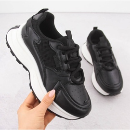 Deportivas plataforma Big Star NN274A106 negras negro 1