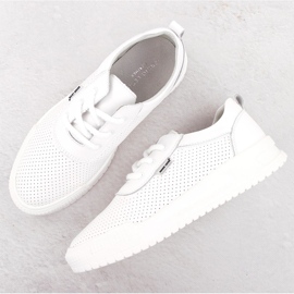 White Sergio Leone SP-102 perfo blanco 3