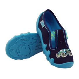 Zapatillas befado niños zapatillas 290x161 azul marino azul verde 3