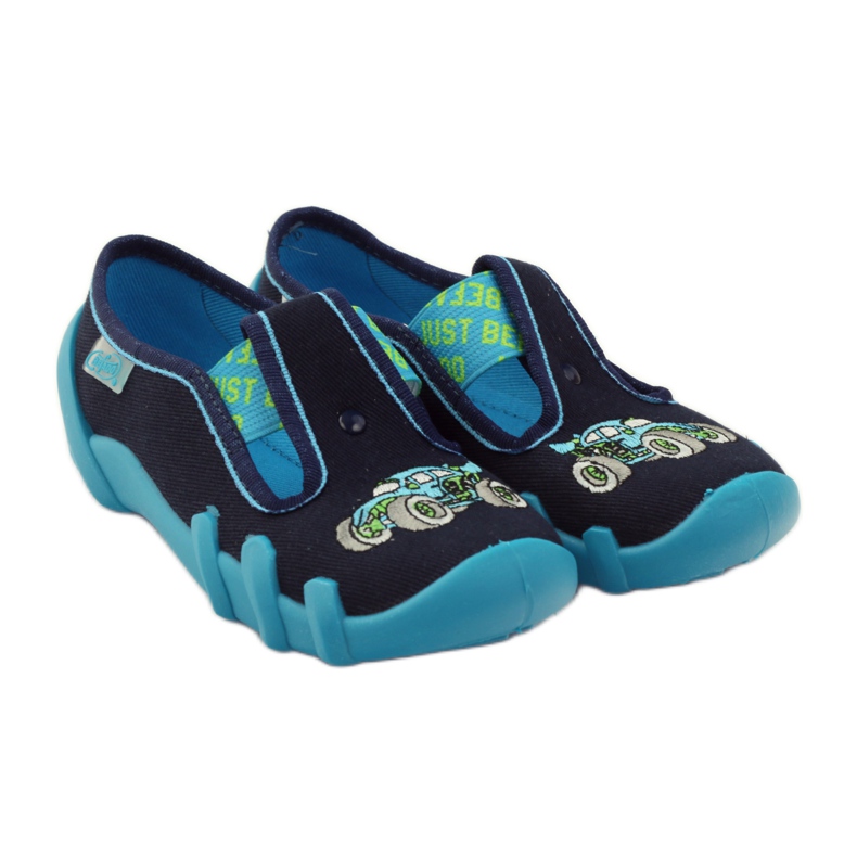 Zapatillas befado niños zapatillas 290x161 azul marino azul verde 4
