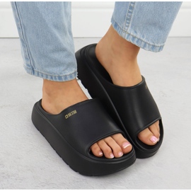 Sports Sports fallas en una suela gruesa Black Big Star RR274A567 negro 6