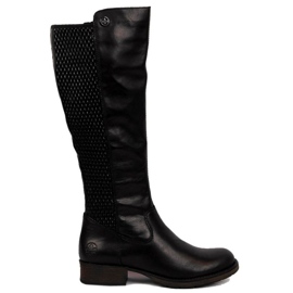 Botas de piel Rieker W Z9591-00 negro 20