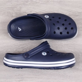 Zapatillas de piscina American Club Jr.AM633B azul marino 5