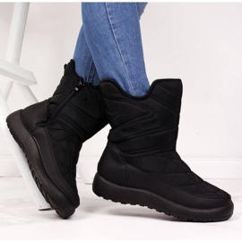 Botas de nieve impermeables News W EVE309A negro 11