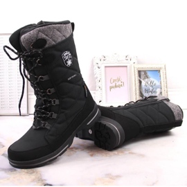 Botas de nieve impermeables American Club W AM516A negro 15