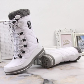 Botas de nieve impermeables American Club W AM516B blanco 14