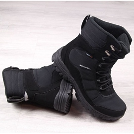 Zapatos American Club, botas de nieve trekking M AM589 negro 7