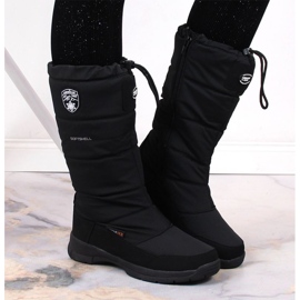 Botas de nieve impermeables American Club W AM613 negro 13