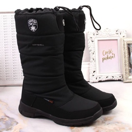 Botas de nieve impermeables American Club W AM613 negro 16