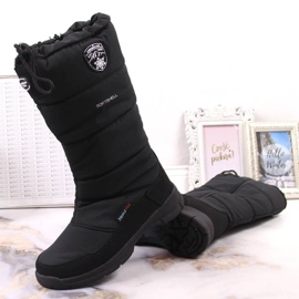 Botas de nieve impermeables American Club W AM613 negro 17