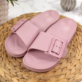 Zapatillas de playa Big Star W FF274A387 rosa rosado 15