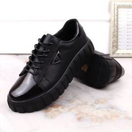 Filippo W PAW365 zapatos de piel negro 15