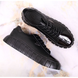 Filippo W PAW365 zapatos de piel negro 16