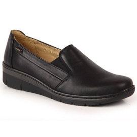 Helios Cuero, zapatos sin cordones negro 13